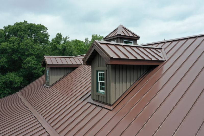 Roof with Copper Dormers
