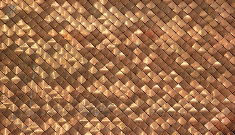Copper Roof Close-up