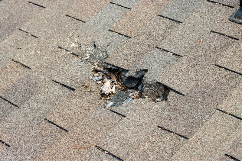 Damaged Roof Replacement in Nashua, NH